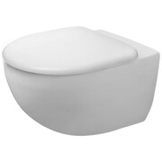 Duravit Architec Miska wisząca WC rimless 36,5x57,5 cm WonderGliss biały (25720900001) - możliwy odbiór Warszawa Duravit