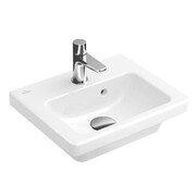 Villeroy & Boch Subway 2.0 Umywalka wisząca z przelewem 37x30.5 Biała (73173701) - możliwy odbiór Warszawa Villeroy & Boch