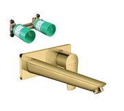 Hansgrohe Talis E kompletna bateria umywalkowa podtynkowa (m) 19cm złoty (71734140+13622180) - możliwy odbiór Warszawa Hansgrohe
