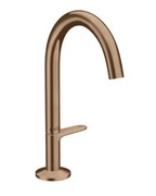 Axor One Bateria umywalkowa Select 170 z kompletem odpływowym Push-Open czerwone złoto szczotkowane (48020310) - możliwy odbiór Warszawa Axor