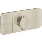 Axor One Moduł termostatyczny do 2 odbiorników, montaż podtynkowy nikiel szczotkowany (45712820) - możliwy odbiór Warszawa Axor