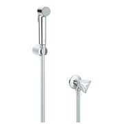 Grohe Tempesta-F Trigger Spray 30 Zestaw bidetta z uchwytem ściennym i zaworem kątowym chrom (27514001) - możliwy odbiór Warszawa Grohe