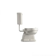 Kerasan Retro kompletny kompakt WC, miska stojąca odpływ pion ze zbiornikiem dolnopłuk (101001 +757190 +1082 +7 (IN.000U031) - możliwy odbiór Warszawa Kerasan