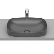Roca Inspira Soft Umywalka wpuszczana w blat prostokątna FINECERAMIC 55x37 onyks (A327504640) - możliwy odbiór Warszawa Roca