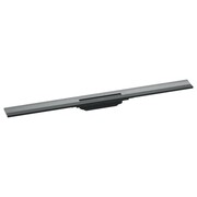 Hansgrohe RainDrain Flex Element zewnętrzny odpływu 90 cm przyścienny czarny chrom szczotkowany (56052340) - możliwy odbiór Warszawa Hansgrohe