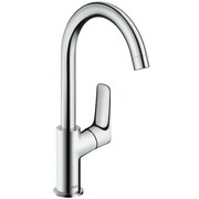 Hansgrohe Logis bateria umywalkowa (L) 210 z obrotową wylewką i z cięgłem chrom (71130000) - możliwy odbiór Warszawa Hansgrohe