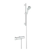 Grohe Grohtherm 2000 bateria prysznicowa termostat +zestaw chrom (34281001) - możliwy odbiór Warszawa Grohe