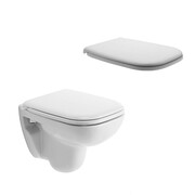 Duravit D-Code zestaw miska WC wisząca 48 cm biała z deską wolnoopadającą (22110900002+0067390000) (22110900002+0067390000) - możliwy odbiór Warszawa Duravit