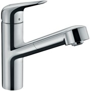 Hansgrohe M42 Bateria kuchenna, zlewozmywakowa z wyciąganą wylewką Chrom (71814000) - możliwy odbiór Warszawa Hansgrohe