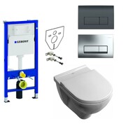 Geberit Villeroy O.Novo Zestaw Stelaż miska WC, deska w/o, przycisk, podkładka, wsporniki (5660HR01+111.170.00. (IN.000Z131) - możliwy odbiór Warszawa Villeroy & Boch
