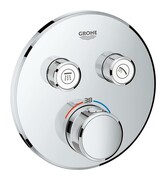 Grohe Grohtherm SmartControl Bateria prysznicowa podtynkowa termostatyczna 2-drożna do SmartBox Chrom (29119000) - możliwy odbiór Warszawa Grohe