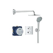 Grohe Grohtherm zestaw podtynkowy prysznicowy termostat deszczownica 21cm chrom (34734000) - możliwy odbiór Warszawa Grohe