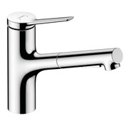 Hansgrohe Zesis M33 Bateria zlewozmywakowa, kuchenna z wyciąganą wylewką, 150, sBox lite, M chrom (74803000) - możliwy odbiór Warszawa Hansgrohe