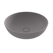 Hushlab Colori d' Italia Umywalka nablatowa bez otworu na baterię fi. 38 szary mat (HLBC013.06 Grey Matt) - możliwy odbiór Warszawa Hushlab