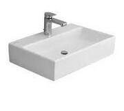 Villeroy & Boch Memento umywalka 600 x 420 mm, szlifowany spód, do montazu z meblami, Weiss Alpin Ceramicplus (51336LR1) - możliwy odbiór Warszawa Villeroy & Boch