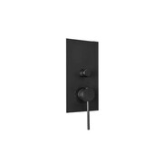 HushLab Siena Black Bateria wannowo-prysznicowa podtynkowa, element zewnętrzny Czarny mat (HLSB2103N) - możliwy odbiór Warszawa HushLab