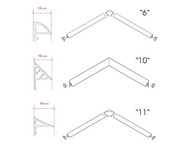 Ravak Listwa maskująca brodzik wanna typ 6/1100 biała (XB441100001) - możliwy odbiór Warszawa Ravak