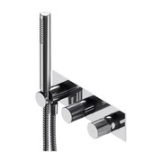 Omnires CONTOUR bateria prysznicowo-wannowa podtynkowa z rączką prysznicową, chrom (CT8035/1CR) - możliwy odbiór Warszawa Omnires