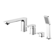 Bateria wannowa OMNIRES Apure AP2232 4-otworowa Chrom - zdjęcie 2