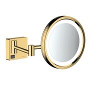 Hansgrohe AddStoris Lusterko kosmetyczne z oświetleniem LED złoty optyczny polerowany (41790990) - możliwy odbiór Warszawa Hansgrohe