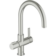 Grohe Red bateria kuchenna, zlewozmywakowa do bojlera z gotowaną wodą steel (30033DC0) - możliwy odbiór Warszawa Grohe