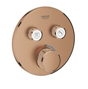 GROHE GROHTHERM SMARTCONTROL BATERIA TERMOSTATYCZNA DO OBSŁUGI DWÓCH WYJŚĆ WODY brushed warm sunset (29119DL0) - możliwy odbiór Warszawa Grohe