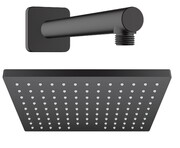 Hansgrohe Vernis deszczownica ścienna 23x17 cm z ramieniem 24 cm czarny (26281670+26405670) - możliwy odbiór Warszawa Hansgrohe