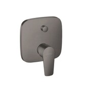 Hansgrohe Talis E bateria wannowa, montaż podtynkowy, element zewnętrzny, czarny szczotkowany (71745340) - możliwy odbiór Warszawa Hansgrohe