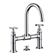 Axor Montreux Dwuuchwytowa bateria umywalkowa z mostkiem chrom, DN15 (16510000) - możliwy odbiór Warszawa Axor
