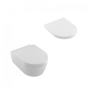 Villeroy & Boch Avento Zestaw miska Wc wisząca deska wolnoopadająca (5656R0R1+9M77C101) weiss alpin (5656HRR1) - możliwy odbiór Warszawa Villeroy & Boch