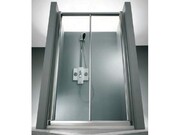 Huppe 1002 Drzwi suwane 2-częściowe srebrny matowy Anti-Plaque (983079087322) - możliwy odbiór Warszawa Huppe
