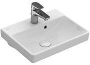 Villeroy & Boch Avento Umywalka mała prostokątna 45x37, z otworem na baterię, z przelewem Ceramic Plus (735845R1) - możliwy odbiór Warszawa Villeroy & Boch