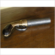 UNIKATOWA ZŁOTA PIEPRZNICZKA SYGNOWANY ALLEN & THURBER 1837r. (K8652L) HISZPANIA