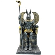 EGIPSKI BÓG ANUBIS NA TRONIE VERONESE (WU76733AB) Veronese