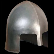 RĘCZNIE KUTY STALOWY NORMANDZKI HEŁM WS300374 Płatnerze