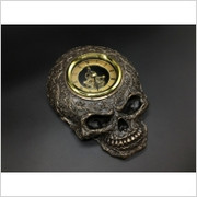 STEAMPUNK WISZĄCY ZEGAR CZASZKA VERONESE (WU77266A4) Veronese