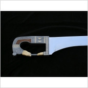 HISTORYCZNY IBERYJSKI MIECZ FALCATA 206 Płatnerze hiszpańscy