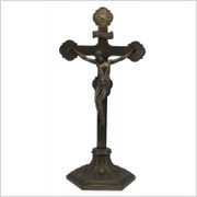 DUŻY STOJĄCY KRZYŻ Z CHRYSTUSEM VERONESE (WU75543A4) Veronese