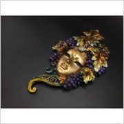 KOLOROWA MASKA Z WINOGRONAMI VERONESE WU75052VC Veronese