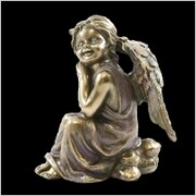 FIGURKA ANIOŁEK ZAMYŚLONY - VERONESE (WU70502A4) Veronese