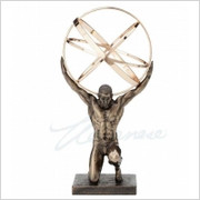 KLĘCZĄCY ATLAS Z GLOBEM VERONESE WU77585A1 Veronese