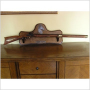 DREWNIANE TABLO DO STRZELB Z KONIEM ( WA218CC) WŁOCHY