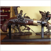 FRANCUSKI KAWALERYJSKI SKAŁKOWIEC XIX W (K1118) HISZPANIA