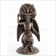 FIGURKA Baphomet siedzący na globusie VERONESE WU77950A1 Veronese