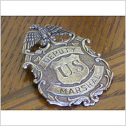 SREBRNA ODZNAKA DEPUTY U.S MARSHAL (112/NQ) Denix