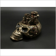 STEAMPUNK CZASZKA NA DŁUGOPISY VEREONESE WU77268V4 Veronese