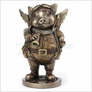 STEAMPUNK ŚWINIA PILOT VERONESE WU77522A4 Veronese