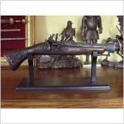 WŁOSKI GARŁACZ SKAŁKOWY ZE ZDOBIONĄ KOLBĄ (AG304.01) WŁOCHY