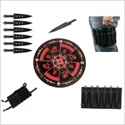 Zestaw tarcza i 6 noży do rzucania 4402dr, rc-040-6 USA