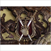 UNIKATOWA RODOWA PANOPLIA (K592-1B) HISZPANIA